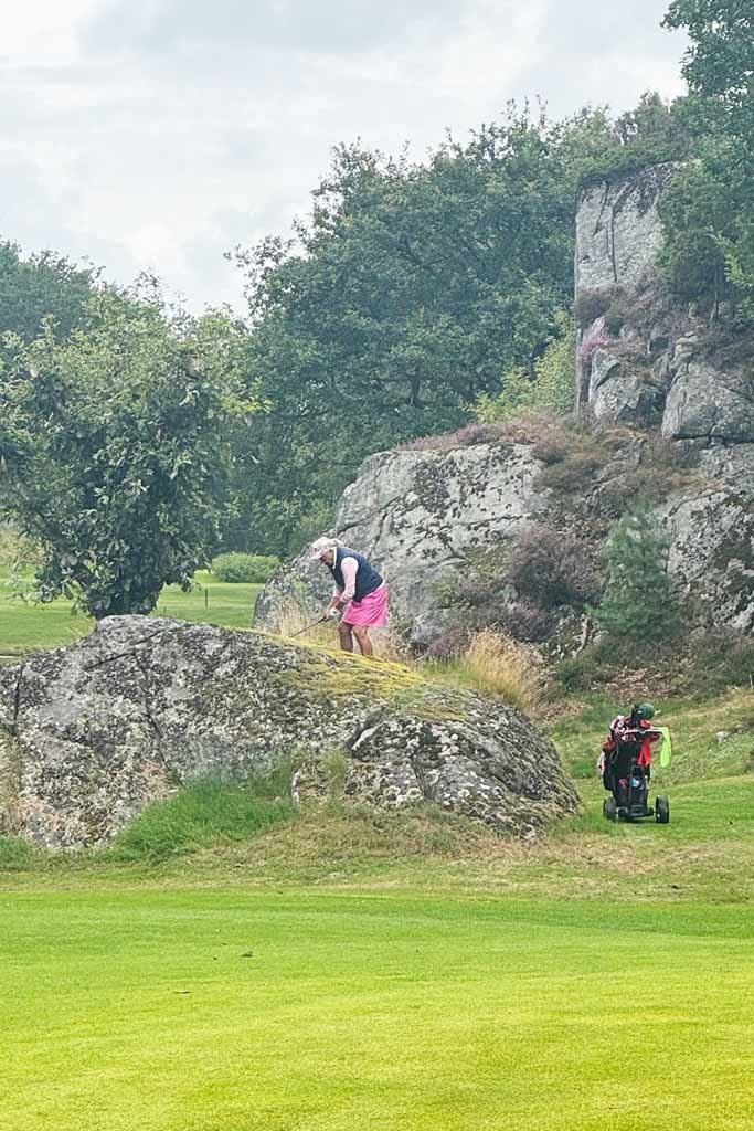 Damtävling 7 augusti hål 14
